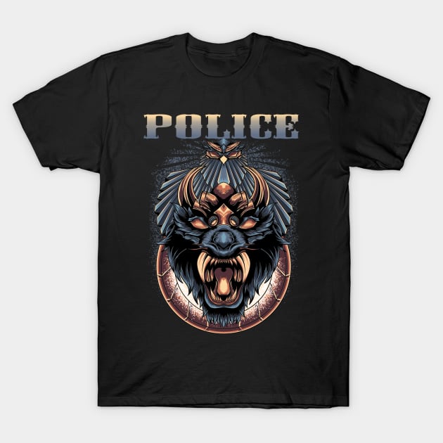 POLICE BAND T-Shirt by growing.std